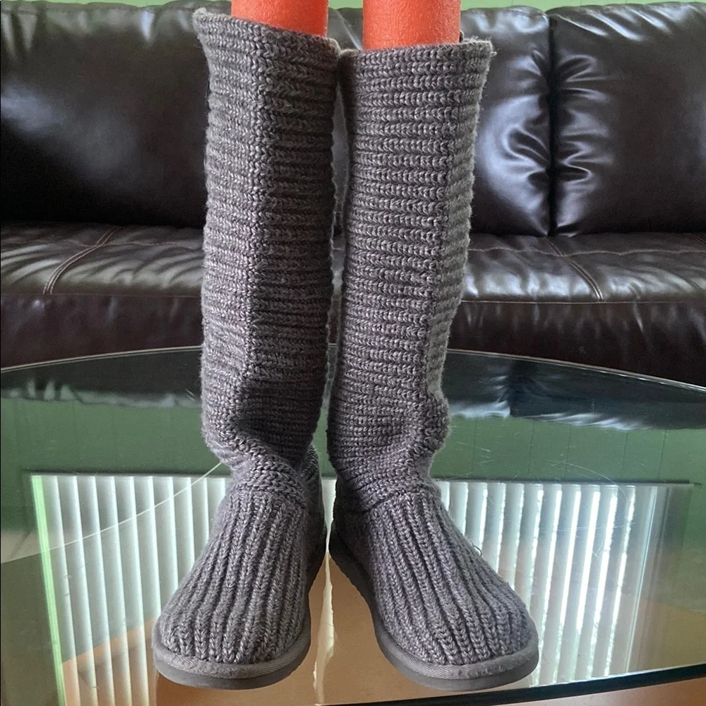 UGG tall knit boots